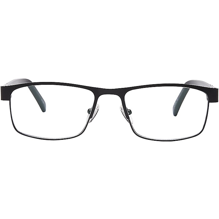 SAV Optitek 1.25 Reading Glasses Black EAR7264 125 001 Staples