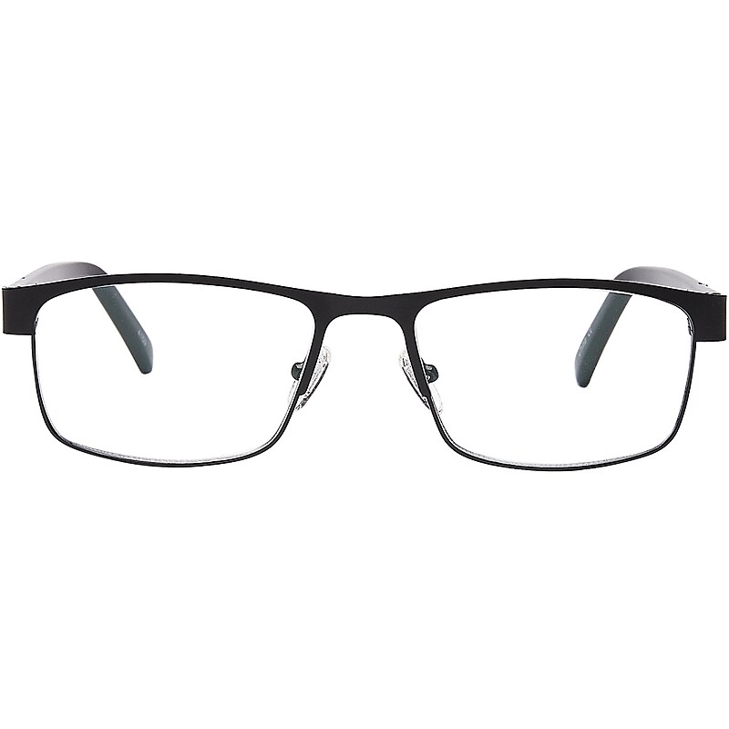 SAV Optitek +1.25 Reading Glasses, Black (EAR7264-125-001) image 1