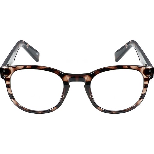 SAV VK Couture +1.75 Blue Light Reading Glasses, Brown Tort (EVKB04175