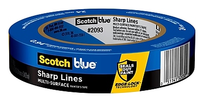 ScotchBlue Sharp Lines 0.94" x 60 yd. Medium Painter's Tape (2093-24EC)