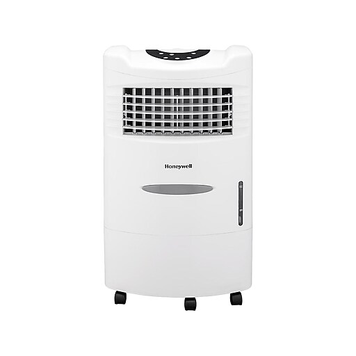 Honeywell Portable Evaporative Cooler with Remote, White (CL201AEW) Staples