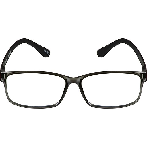 SAV Eyewear Blue Light 1.00 Reading Glasses, Smoke (E2103100064