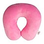 Go Green Power Travergo Polyester Travel Pillow, Pink (TR1020PK)~#|#~sp9538607_sc7