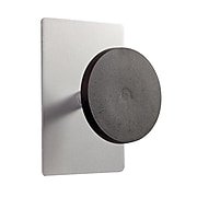 ALBA Magnetic Rounded Coat Peg with Strong Magnet, Steel (PMS1MAG)