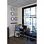 ALBA 12” Silent Wall Clock with Quartz Mechanism, White (HORNEWBC)~#|#~sp9544007_sc7