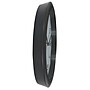 ALBA 12” Black Silent Wall Clock, Quartz Mechanism, Black (HORNEWN)~#|#~sp9544009_sc7