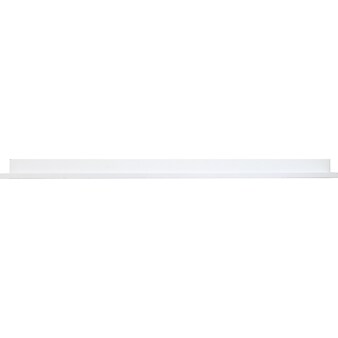 Eden Grove MDF Wall-Mounted Shelf, 72", White (9602066E)