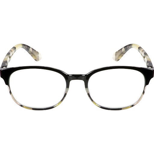 SAV VK Couture +3.00 Blue Light Reading Glasses, Black Tort (EVKB01300