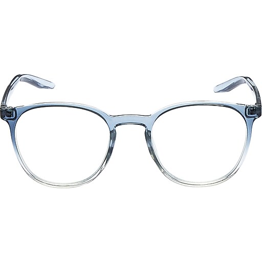 SAV Eyewear Hudson No Power Reading Glasses, Gradient Blue Fade