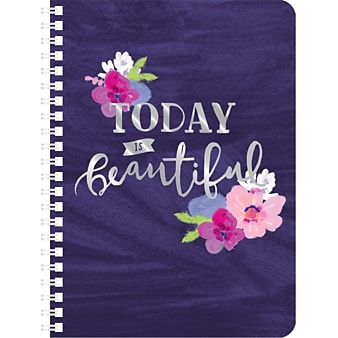 Carolina Pad Silver Lining Memo Notebook, 5" x 7", College Ruled, 80 Sheets, Assorted Patterns (35000)