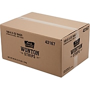 Fresh Gourmet Wonton Strips, 50 oz., 100/Box (43167)