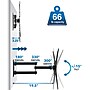 Mount-It! Full-Motion TV Wall Mount for 23" to 55" Flat Screens (MI-2065L)~#|#~sp95977682_sc7