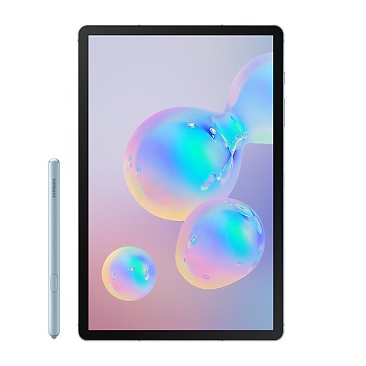 Samsung Galaxy Tab S 10.5" Tablet, WiFi, 8GB (Android), Cloud Blue (SMT860NZBAXAR) at Staples