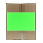 JAM Paper Shipping Labels, Half Page, 5 1/2" x 8 1/2", Neon Green,  2 Labels/Sheet, 25 Sheets/Pack (359429626)~#|#~sp96370386_sc7