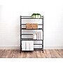 Advantus FlipShelf 4-Shelf Metal Unit, 26.5"W, Black (37996/37634)~#|#~sp96453106_sc7