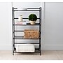 Advantus FlipShelf 4-Shelf Metal Unit, 26.5"W, Black (37996/37634)~#|#~sp96453110_sc7