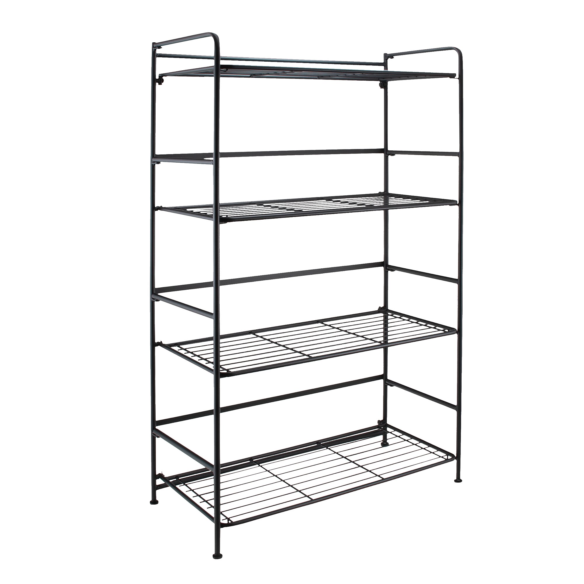 Advantus FlipShelf 4-Shelf Metal Unit, 26.5″W, Black (37996/37634) Simolary simolary.com