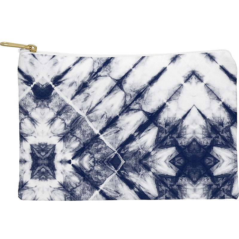 DENY Designs 11.75" Polyester Travel Pouch, Water Resistant, Tie-Dye (64606-wpofmd) image 1