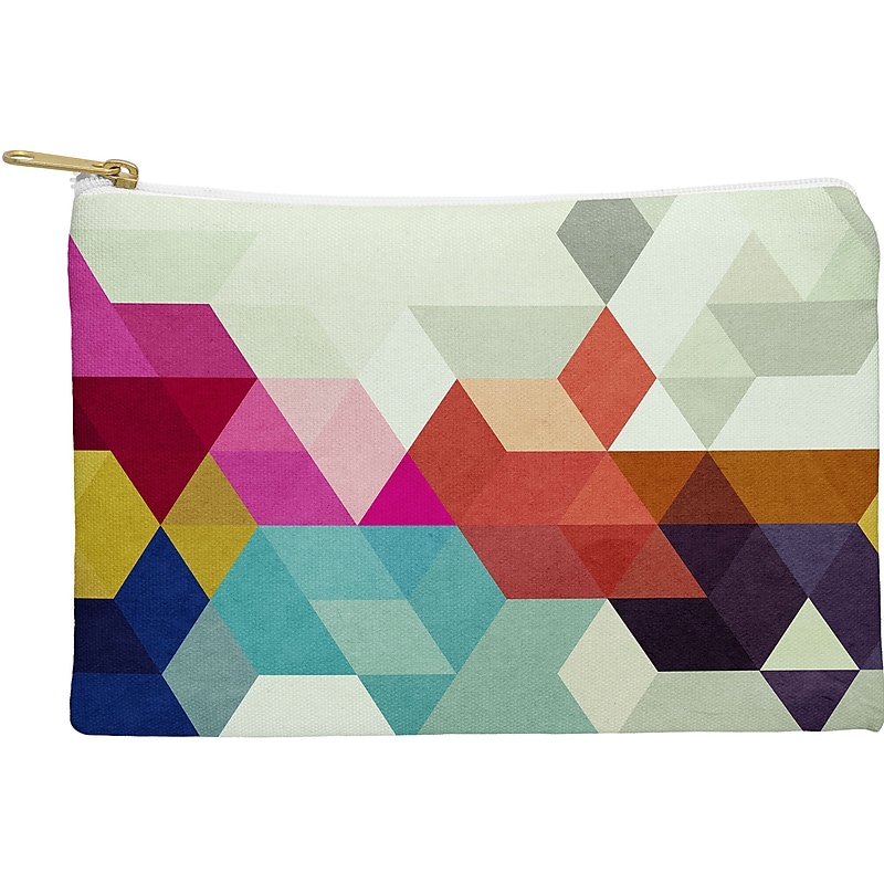 DENY Designs 11.75" Polyester Travel Pouch, Water Resistant, Multicolored (17027-wpofmd) image 1