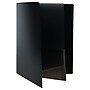 JAM Paper Heavy Duty 4-Pocket Plastic Folders, Black, 2/Pack (389MP4bl)~#|#~sp96455721_sc7