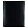 JAM Paper Heavy Duty 4-Pocket Plastic Folders, Black, 2/Pack (389MP4bl)~#|#~sp96455725_sc7