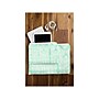 DENY Designs 11.75" Polyester Travel Pouch, Water Resistant, White/Green (62797-wpofmd)~#|#~sp96537074_sc7