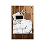 DENY Designs 11.75" Polyester Travel Pouch, Water Resistant, White/Gray (59510-wpofmd)~#|#~sp96537082_sc7