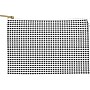 DENY Designs 8.5" Polyester Travel Pouch, Water Resistant, Black/White (39191-wpofsm)~#|#~sp96537083_sc7