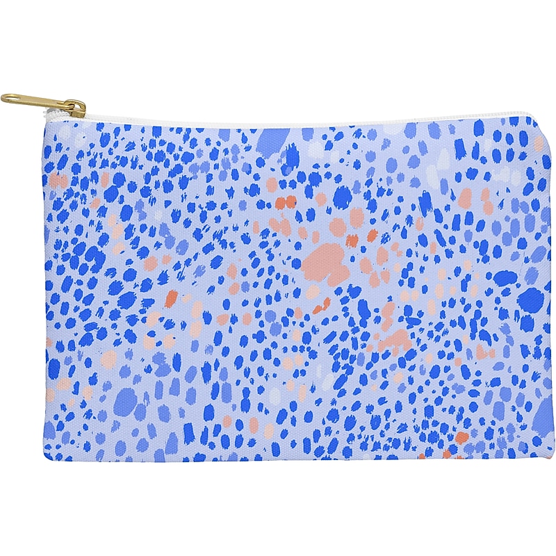 DENY Designs 8.5" Polyester Travel Pouch, Water Resistant, Violet (71920-wpofsm) image 1