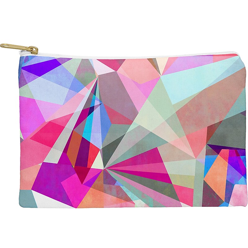 DENY Designs 8.5" Polyester Travel Pouch, Water Resistant, Multicolored (57361-wpofsm) image 1