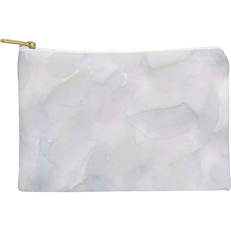 DENY Designs 8.5" Polyester Travel Pouch, Water Resistant, Gray (61901-wpofsm) image 1