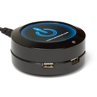 ChargeHub USB Charging Station for Multiple Brands, Black (CRGRD-X3-001)