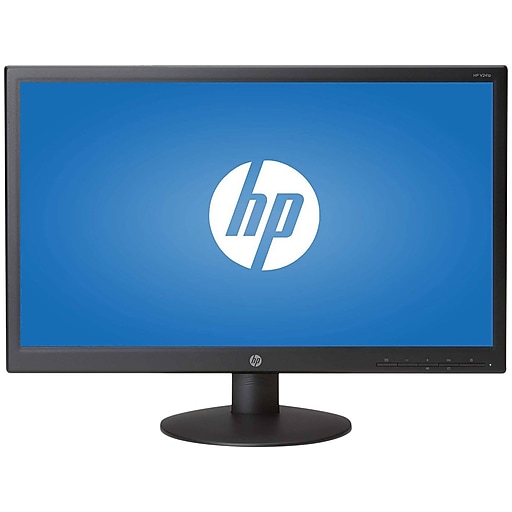 HP V241P 23.6" LED Monitor, Black, Refurbished at Staples