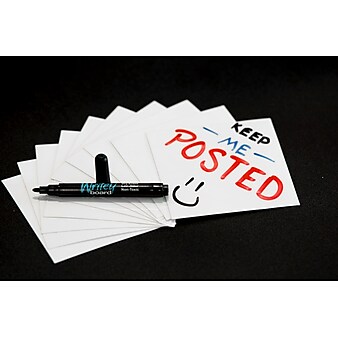 Writey® Restickable Dry Erase Sticky Notes, 3x3 In (10003)