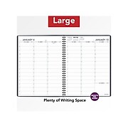 2021 AT-A-GLANCE 8.25" x 11" Appointment Book, Blue (70-950-20-21)