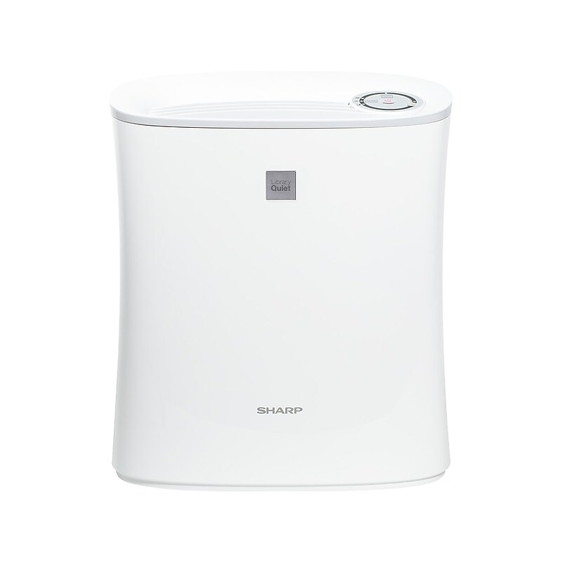 Sharp True HEPA Console Air Purifier, White (FP-F30UH) image 1