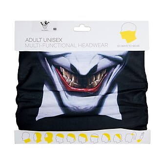 Bioworld Batman Joker Gaiter Face Mask, Adult (GA9LF1BTM00IR00)