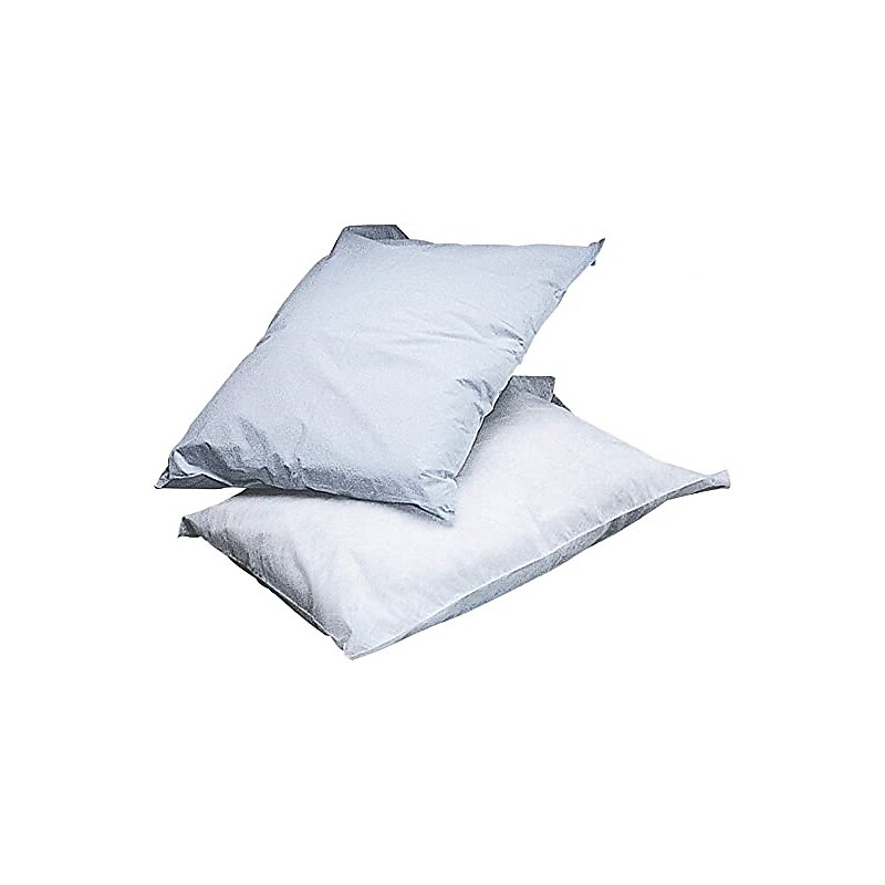 Medline Disposable Pillowcase, 21" x 30", White, 100/Carton (NON24345) image 1