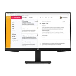 Business Monitors Do more on your desktop with bright, clear resolutions and a larger display.