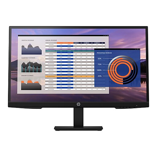 HP P27h G4 9UJ14A8#ABA 27" LED HD Monitor, Black at Staples