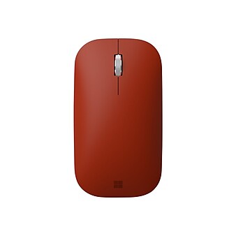 Microsoft Surface Mobile KGY-00051 Wireless Bluetrack Mouse, Poppy Red