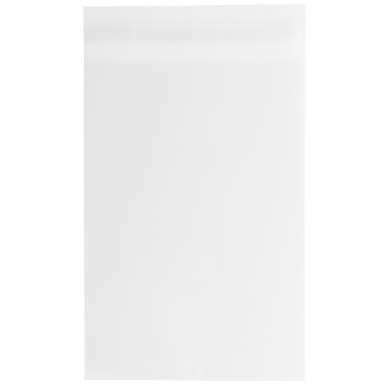 JAM PAPER Cellophane Envelope with Self Adhesive Closure, 13 7/16" x 19 1/4", Clear, 1000/Pack (V018303B) image 1