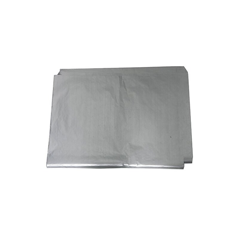 JAM Paper 20" x 26" Tissue Paper, Silver (17132139B) image 1