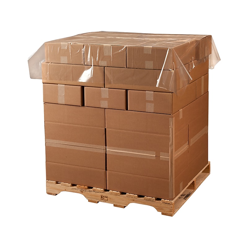 60" x 60" Top Sheeting, 1 mil., Clear, 400/Roll (5982) image 1