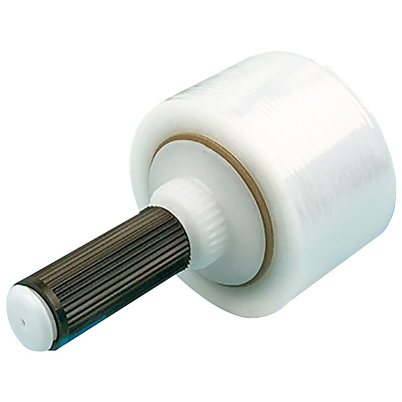 5" x 1000' 80 Gauge Banding Stretch Wrap, Clear, 12/Carton (TNB305) image 1