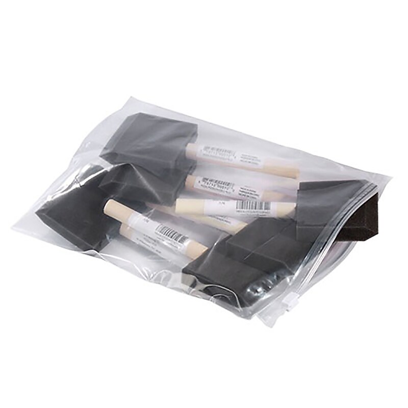 22" x 22" Reclosable Poly Bags, 3 Mil, Clear, 250/Carton (4092) image 1