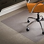 ES Robbins Natural Origins Carpet Chair Mat, 46" x 60'', Low-Pile, Clear (ESR141052)~#|#~sp97363215_sc7