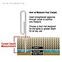 ES Robbins EverLife Carpet Chair Mat with Lip, 45" x 53'', Low-Pile, Clear (128173)~#|#~sp97363218_sc7