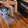 E.S. Robbins Sit or Stand Mat Hard Floor Chair Mat, 45" x 53'', Clear (ESR184603)~#|#~sp97363232_sc7