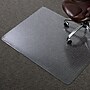E.S. Robbins Anchormat Carpet Chair Mat, 46" x 60'', Low-Pile, Clear (ESR120321)~#|#~sp97363246_sc7